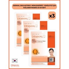Odea Dermal Sıkılaştırıcı, Nemlendirici, Yenileyici Q10 Kolajen Maske 23 gr 3 Adet