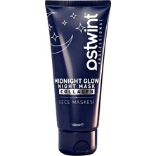 Odea Ostwint Collagen Midnight Glow Night Mask Gece Maskesi 100 ml Kolajen Destekli Nemlendirici Cilt Bakım Maskesi Yoğun Onarım