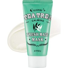Odea Hassas Ciltler Için Stres Karşıtı Nemlendirici Maske A'pıeu Fresh Mate Tea Tree Mask (Calming)