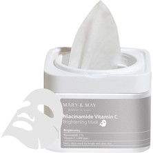 Odea Mary&may Niacinamide + C Vitamini Içeren Aydınlatıcı Maske Paketi 1 Adet / 400 gr