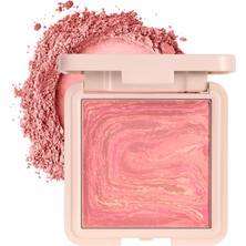 Odea Note Cosmetics Marble Baked Blusher Fırınlanmış Allık & Aydınlatıcı - 04 Rosy Rose