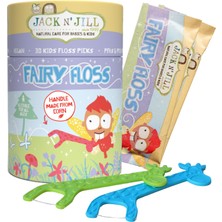 Odea Jack N'jill Jack N Jill Doğal Çocuk Diş Ipi - 30 Adet Ayrı Ayrı Paketlenmiş Diş Ipi