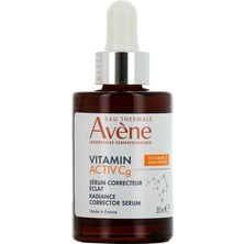 Odea Eau Thermale Avene Vitamin Activ Cg C Vitamini ve Niasinamid Serum Işıltı Veren Antioksidan Etkili Serum 30 ml