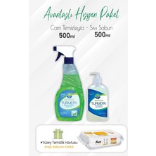 Odea Turmepa Cam Temizleyici 500 Ml, Sıvı Sabun 500 ml ve Arap Sabunlu 100'LÜ