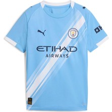 Odea Puma Unisex Çocuk Mcfc Home Jersey Replica Jr Forma Team Light Blue-Puma White 9-10 Yaş