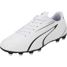Odea Puma Vitoria Fg/ag Erkek Futbol Ayakkabısı, Puma Beyaz Puma Siyah, 45 Eu