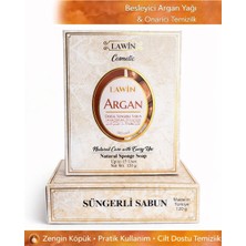 Odea Oens Doğal Argan Kokulu Naturel Süngerli Sabun