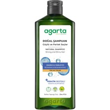 Odea Agarta Doğal Şampuan Güçlü ve Parlak Saçlar Için 400 ml