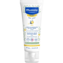 Odea Mustela Kuru Ciltler Için Cold Cream Içeren Besleyici Yüz Kremi 40 ml 1 Paket