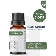 Odea Celenzea Çay Ağacı Yağı Özlü, Akne, ve Siyah Nokta Leke Karşıtı Sos Serum 10ML