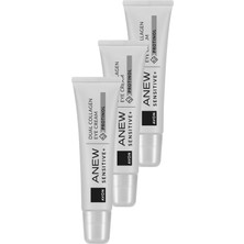 Odea Avon Anew Sensitive+ Göz Çevresi Kremi 15 Ml. Üçlü Paket