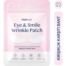 Odea Healager Göz ve Gülüş Çizgisi Kırışıklık Karşıtı Silikon Bant (4 Adet) | Wrinkle Patch