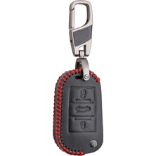 Odea Alisveristime (Citroen C4 Cactus,c5,c3,c6,c8,picasso Uyumlu) Deri Anahtar Kılıfı