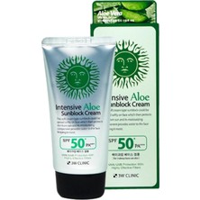 Odea 3W Clınıc Hassas Ciltler Için Aloe Vera Içeren Yatıştırıcı Büyük Boy Güneş Kremi 3W Clinic Spf 50 Pa 70 ml