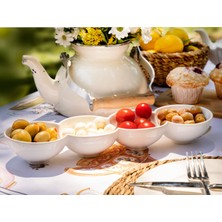 Odea Madame Coco New Petit Concept 4 Bölmeli Büyük Sunum Tabağı