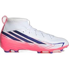 Odea Adidas F50 Hyperfast League Mıd Fg J Genç Çim Zemin Kramponu KK1316 Beyaz