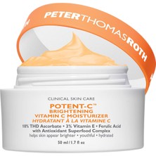 Odea Peter Thomas Roth | Potent-C Parlatıcı C Vitamini Nemlendirici, Donukluk, Düzensiz Cilt Tonu, Koyu Noktalar ve Kırışıklıklar, Antioksidan Nemlendirici