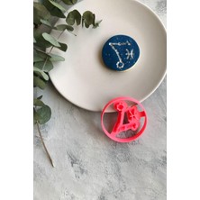 Odea Cestopieno Balık Burcu Hamur Şekillendirici/kurabiye Kalıbı/karışık Renk / 6x6 cm