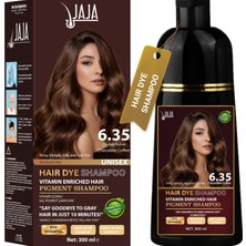 Odea Jaja Saç Boyası Şampuanı Çikolata Kahve, Erkekler ve Kadınlar Için, Bitkisel Saç Boyası Şampuanı, Gri Saç Kapatıcı, Sülfatsız, 300 ml