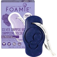 Odea Foamie Silver Linings Katı Şampuan – Sarı ve Boyalı Saçlar Için Ton Koruyucu