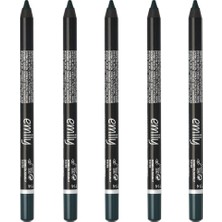 Odea Golden Rose Emily Waterproof Eye Pencil 5'li Set No: 114