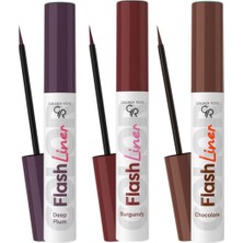 Odea Golden Rose Flash Liner Renkli Eyeliner Seti No: 109-110-111