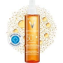 Odea Vıchy Capital Soleil Cell Protect Spf 50 Koruyucu Yağ 200 ml