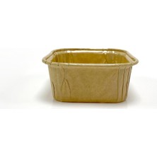 Odea Trend Hediye Sepeti 50'li Kare Kraft Muffin Kek Kalıbı, Tatlı Kasesi, Safari Konsept, Airfryer Uyumlu