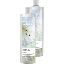 Odea Avon Senses White Lily Beyaz Zambak Kokulu Duş Jeli 500 Ml. Ikili Set