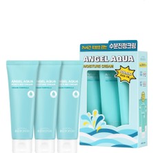 Odea Passıon & Beyond Angel Aqua Moisture Cream Nemlendirici Yüz Kremi Hyaluronik Asit Panthenol 3X120 ml