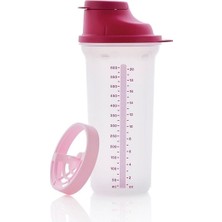 Odea Tupperware Şek Şek 600 ml Pembe Çırpıcı Karıştırıcı Shaker