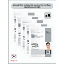 Odea Dermal Sıkılaştırıcı, Aydınlatıcı, Yumuşatıcı Platinum Kollajen Maske 23 gr 5 Adet