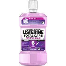 Odea Listerine Total Care Hafif Naneli Florürlü Günlük Ağız Bakım Ürünü (1 x 500 Ml)