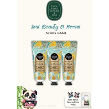 Odea Eyüp Sabri Tuncer 3 Adet Soul Beauty El ve Vücut Kremi 50 ml ve Rosıe Pamuk 60'lı