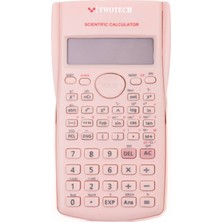 Odea 240 Fonksiyonlu Bilimsel Hesap Makinesi - 2 Satırlı Ekran, Güçlü Tasarım Beyaz (Pembe)