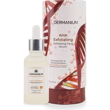 Odea Dermanium Aha Peeling Serumu - %10 Aha (Glikolik ve Laktik Asit), Papatya ve Allantoin, Nazik Arındırıcı Bakım, Daha Pürüzsüz ve Canlı Görünüm, Konsantre Yüz Cilt Bakım Serumu, 30 ml / 1 Fl Oz