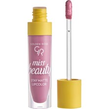 Odea Golden Rose Miss Beauty Stay Matte Lipcolor Ruj No: 04 Candy Love