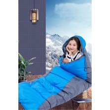 Odea Efsane Kamp - Uyku Tulumu 1.6kg 0°c -+15°c (Mavi)