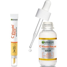 Odea Garnier C Vitamini Parlak Süper Aydınlatıcı Serum 30 ml & C Vitamini Parlak Aydınlatıcı Göz Kremi Cilt Bakım Seti