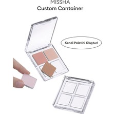 Odea Kişiselleştirilebilir 4'lü Boş Far Paleti Custom Palette Container