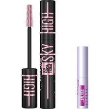 Odea Maybelline New York Lash Sensational Sky High Cosmic Black Maskara & Mini Tattoo Liner Gel Pencil Makyaj Seti