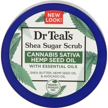Odea Dr.teal's Shea Sugar Scrub Hemp Seed Oil Vücut Şeker Peeling 538GR