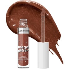Odea Wet N Wild Mega Glitter Pırıltılı Sıvı Ruj, Mattan Parıltıya Kaplama, Hafif Formül, Rahat Giyim, Beslenmiş Dudaklar Için E-Vitamin, Vegan ve Zulüm Içermez - Hear Me Out