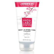 Odea Hada Labo Tokyo Nazik Nemlendirici Köpük Yüz Temizleyici, Kokusuz Hassas Cilt Hyaluronik Asit ve Bakım Maddeleri ile Yüz Yıkama Cildi Yumuşatır, Nemde Kilitler, 5 Oz