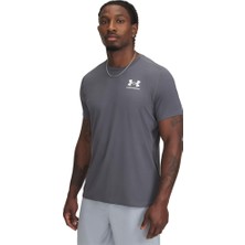 Odea Under Armour Ua Heatgear Fitted Ss Erkek T-Shirt Castlerock / / White Sm
