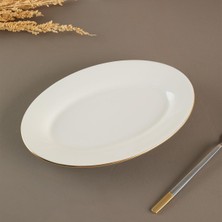 Odea Aryıldız Alisa Gold Kayık Tabak 20 cm