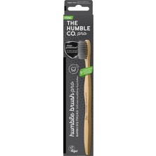 Odea The Humble Co. Humble Brush Yetişkin Pro Bambu Diş Fırçası Yumuşak Soft Gümüş/gri 0.01 Inceltilmiş Süper Ince Gümüş Içerikli Fırça Kılları
