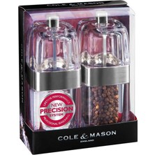 Odea Cole & Mason H57478P Seville 140MM Tuz&biber Değirmen Seti