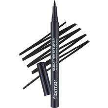 Odea Flormar Ultra Ince Uçlu Eyeliner (Siyah) - Ultra Thin Eyeliner - 001 Black - 8690604478491