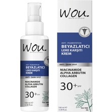 Odea Wou. World Of Unique Anti Dark Spot Beyazlatıcı Leke Karşıtı, Niacinamide,alpha Arbutin, Collagen Krem SPF30 100ML
